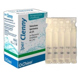 Iper Clenny Soluzione Nasale Ipertonica per Raffreddore 20 Flaconcini