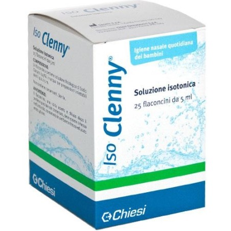Iso Clenny Soluzione Isotonica per il Naso dei Bambini 25 Flaconcini Iso Clenny Soluzione Isotonica per il Naso dei Bambini 25 Flaconcini