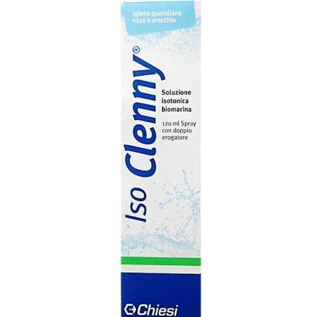 Iso Clenny Soluzione Isotonica Biomarina per Lavaggi Nasali 120 ml Iso Clenny Soluzione Isotonica Biomarina per Lavaggi Nasali 120 ml