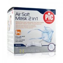 PIC Airsoft Mascherina 2 in 1 per Aerosol per Adulti e Bambini