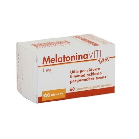 Melatonina Viti Fast integratore per addormentarsi in fretta 60 compresse Melatonina Viti Fast integratore per addormentarsi in fretta 60 compresse