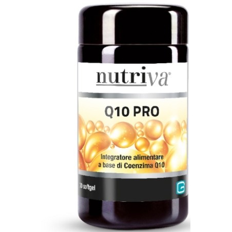 Nutriva Q10 Pro Integratore Antiossidante 30 Capsule Nutriva Q10 Pro Integratore Antiossidante 30 Capsule