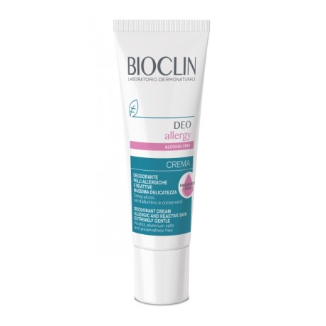 Bioclin Deo Allergy Crema deodorante senza profumo per pelli reattive e allergiche 30ml