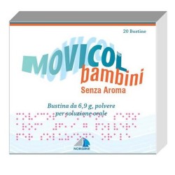 Movicol Bambini 20 bustine senza aroma 6,9 grammi
