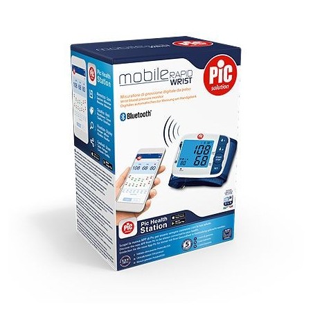 Pic Mobile Rapid Wrist - Misuratore di pressione digitale da polso Pic Mobile Rapid Wrist - Misuratore di pressione digitale da polso