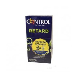 Control Retard 1+1 - Preservativi ritardanti 6 pezzi + 6 pezzi OMAGGIO