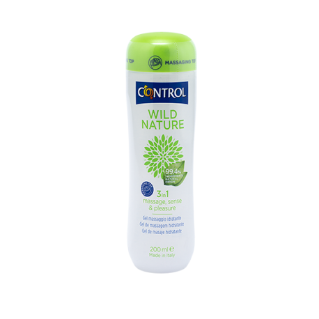 Control Wild Nature - Gel per massaggi lubrificante e stimolante