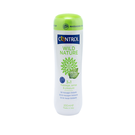 Control Wild Nature - Gel per massaggi lubrificante e stimolante Control Wild Nature - Gel per massaggi lubrificante e stimolante