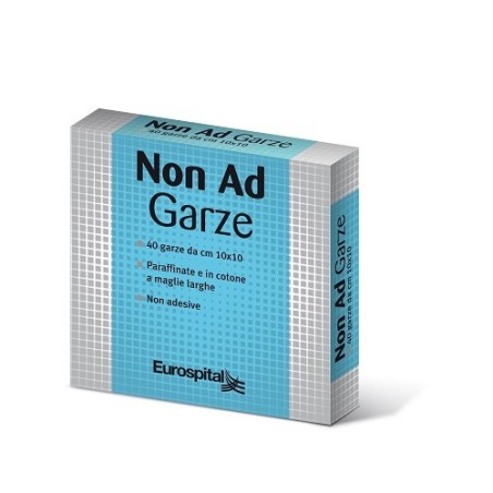 Non Ad Garza antiaderente mondose per medicazioni 10x10cm 40 pezzi Non Ad Garza antiaderente mondose per medicazioni 10x10cm 40 pezzi