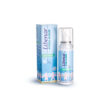 Libenar Acqua di Mare isotonica per igiene nasale - Spray Nasale 100ml Libenar Acqua di Mare isotonica per igiene nasale - Spray Nasale 100ml