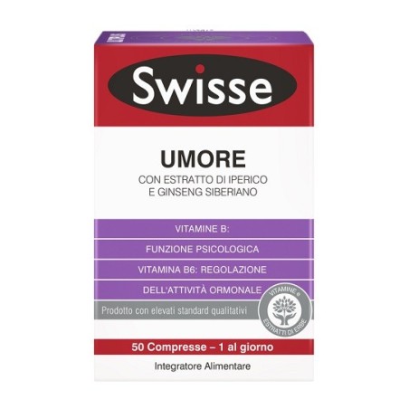 Swisse Umore integratore per la salute psicologica 50compresse Swisse Umore integratore per la salute psicologica 50compresse