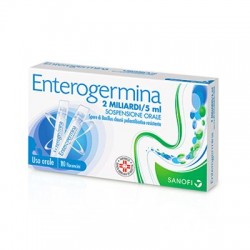 Enterogermina 2 Miliardi di Fermenti Lattici 10 Flaconcini da 5ml