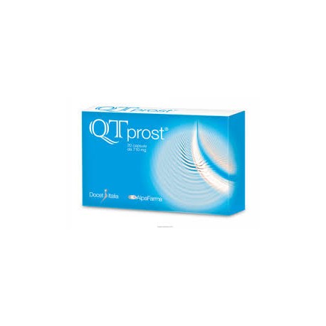Qtprost 20 capsule integratore contro l'ipertrofia prostatica benigna