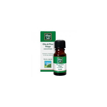 Allga San Olio di Pino Mugo concentrato balsamico multiuso 10 ml Allga San Olio di Pino Mugo concentrato balsamico multiuso 10 ml
