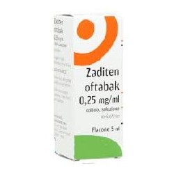 Zaditen Oftabak 0,25 mg/ml collirio 5 ml