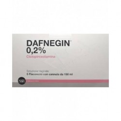 Dafnegin 0,2% soluzione vaginale 5 flaconcini 150 ml