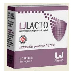Ljlacto 100.000.000 UFC 6 capsule molli vaginali