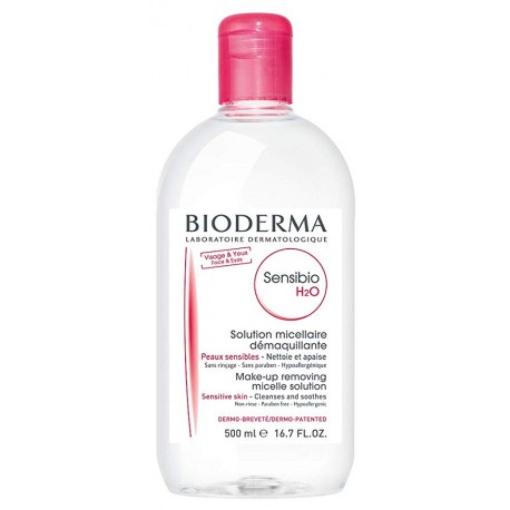 Bioderma Sensibio H2O - Acqua micellare struccante e detergente per pelle sensibile 500ml