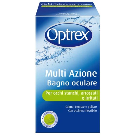 Optrex bagno oculare multi azione per occhi stanchi e irritati 110 ml Optrex bagno oculare multi azione per occhi stanchi e irritati 110 ml