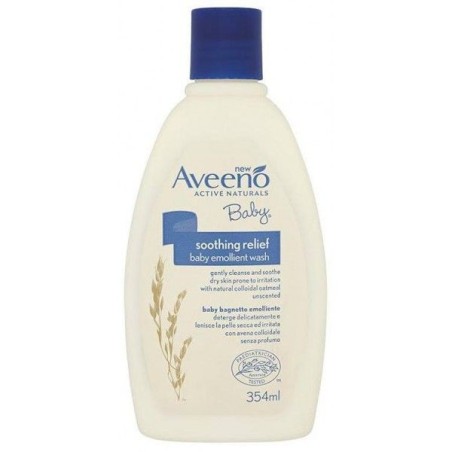 Aveeno Baby Soothing Relief bagnetto crema bambini emolliente 354ml Aveeno Baby Soothing Relief bagnetto crema bambini emolliente 354ml