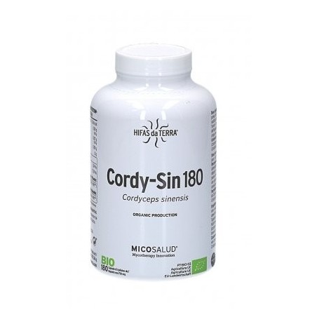 Cordy-Sin 180 capsule integratore biologico di funghi per le vie respiratorie Cordy-Sin 180 capsule integratore biologico di funghi per le vie respiratorie