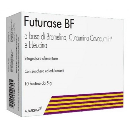 Futurase BF integratore antinfiammatorio drenante 10 bustine Futurase BF integratore antinfiammatorio drenante 10 bustine