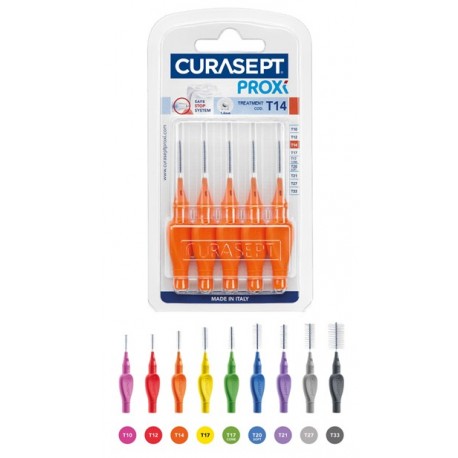 Curasept Proxi T10 fucsia 5 scovolini interdentali 1 mm