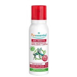 Puressentiel SOS Insetti -Spray antipuntura repellente e lenitivo 75ml