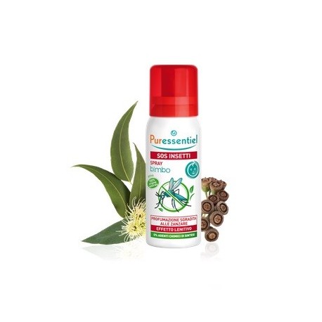 Puressentiel SOS Insetti Bimbo- Spray antipuntura per bambini