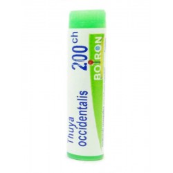 Thuya Occidentalis 200 CH granuli medicinale omeopatico per la pelle