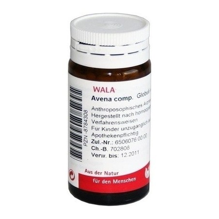 Avena Compositum globuli 20 g farmaco omeopatico per l'insonnia Avena Compositum globuli 20 g farmaco omeopatico per l'insonnia