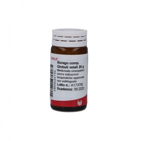 Borago Compositum globuli 20 g farmaco omeopatico per la circolazione