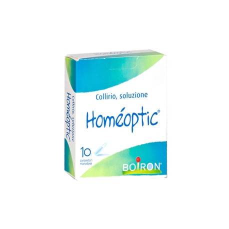 Homeoptic collirio omeopatico monodose per occhi irritati 10 flaconcini