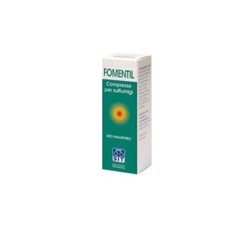Fomentil 10 compresse decongestionanti balsamiche per suffumigi Fomentil 10 compresse decongestionanti balsamiche per suffumigi