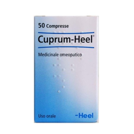 Cuprum Heel 50 tavolette farmaco omeopatico per contratture e spasmi Cuprum Heel 50 tavolette farmaco omeopatico per contratture e spasmi