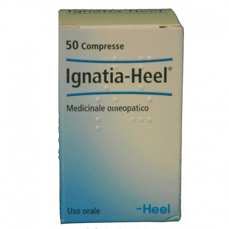 Ignatia Heel 50 tavolette granuli farmaco omeopatico per ansia e stress