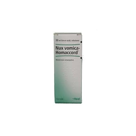 Nux Vomica Homaccord Heel gocce omeopatiche per la digestione 30 ml Nux Vomica Homaccord Heel gocce omeopatiche per la digestione 30 ml