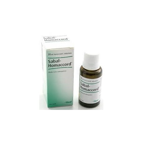 Sabal Homaccord Heel gocce omeopatiche per la prostata 30 ml