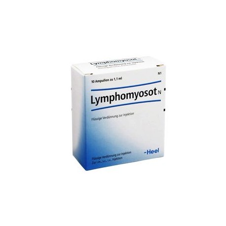 Lymphomyosot Heel 10 fiale iniettabili farmaco omeopatico drenante