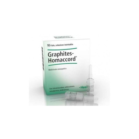 Graphites Homaccord Heel 10fiale omeopatiche iniettabili per cicatrici Graphites Homaccord Heel 10fiale omeopatiche iniettabili per cicatrici