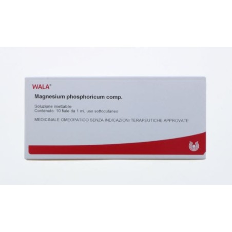 Magnesium Phosphoricum Compositum 10 fiale omeopatiche per crampi Magnesium Phosphoricum Compositum 10 fiale omeopatiche per crampi