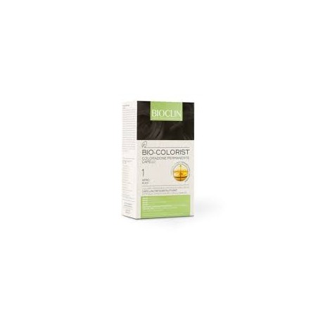 Bioclin Bio Colorist NERO tinta permanente per capelli con Argan BIO Bioclin Bio Colorist NERO tinta permanente per capelli con Argan BIO