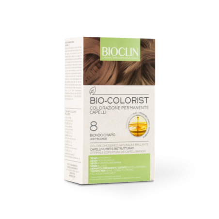 Bioclin Bio Colorist Biondo Chiaro tinta per capelli con Argan BIO Bioclin Bio Colorist Biondo Chiaro tinta per capelli con Argan BIO