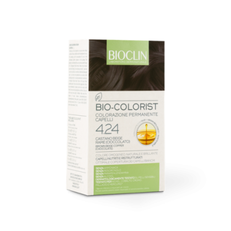 Bioclin Bio Colorist Castano Beige Rame - tinta per capelli con Argan BIO