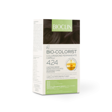 Bioclin Bio Colorist Castano Beige Rame - tinta per capelli con Argan BIO Bioclin Bio Colorist Castano Beige Rame - tinta per capelli con Argan BIO