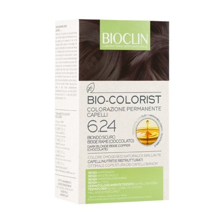 Bioclin Bio Colorist Biondo Scuro Beige Rame tinta per capelli con Argan