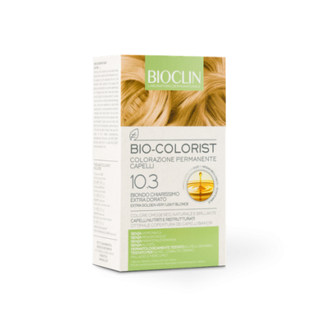 Bioclin Bio Colorist Biondo Chiarissimo Extra Dorato tinta permanente