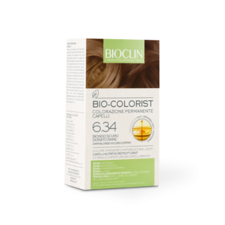 Bioclin Bio Colorist Biondo Scuro Dorato Rame tinta con Argan BIO Bioclin Bio Colorist Biondo Scuro Dorato Rame tinta con Argan BIO