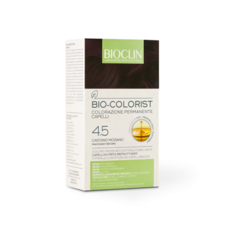 Bioclin Bio Colorist Castano Mogano tinta per capelli con Argan BIO