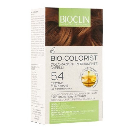 Bioclin Bio Colorist Castano Chiaro Rame tinta per capelli con Argan BIO Bioclin Bio Colorist Castano Chiaro Rame tinta per capelli con Argan BIO